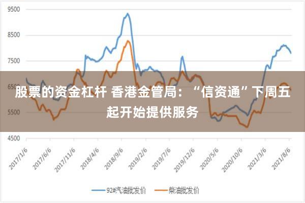 股票的资金杠杆 香港金管局：“信资通”下周五起开始提供服务