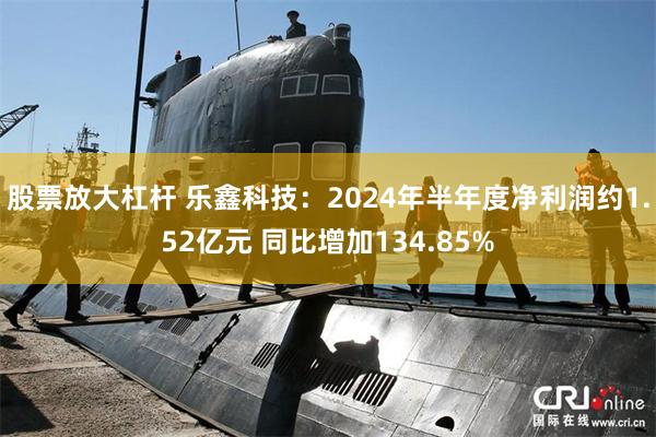 股票放大杠杆 乐鑫科技：2024年半年度净利润约1.52亿元 同比增加134.85%