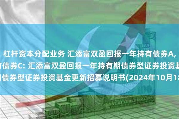 杠杆资本分配业务 汇添富双盈回报一年持有债券A,汇添富双盈回报一年持有债券C: 汇添富双盈回报一年持有期债券型证券投资基金更新招募说明书(2024年10月18日更新)