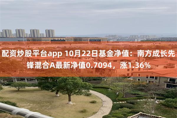 配资炒股平台app 10月22日基金净值：南方成长先锋混合A最新净值0.7094，涨1.36%