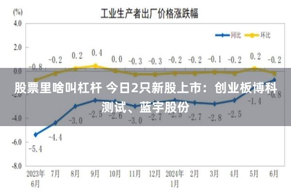 股票里啥叫杠杆 今日2只新股上市：创业板博科测试、蓝宇股份